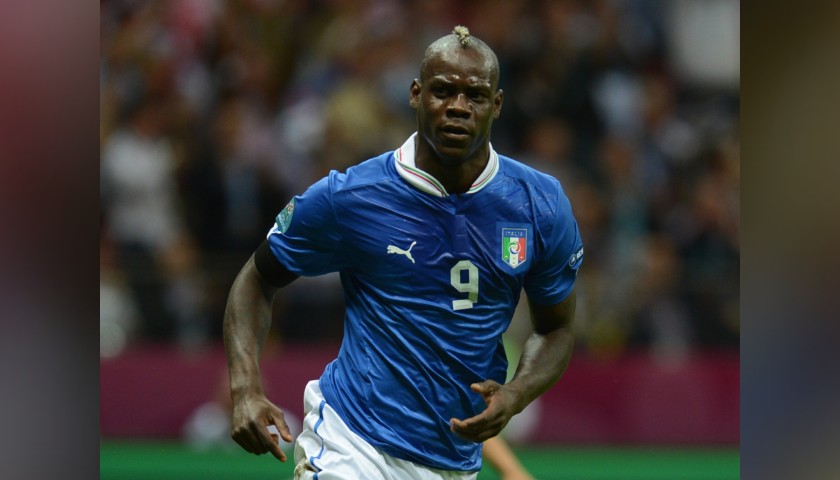Balotelli's Italy Match Shirt, 2012