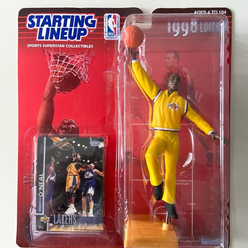 1998 Shaquille O'Neal Action Figure - Los Angeles Lakers - Limited Edition
