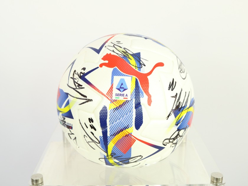 Pallone Match-Ball Serie A TIM, 2023/24 - Autografato dal Monza