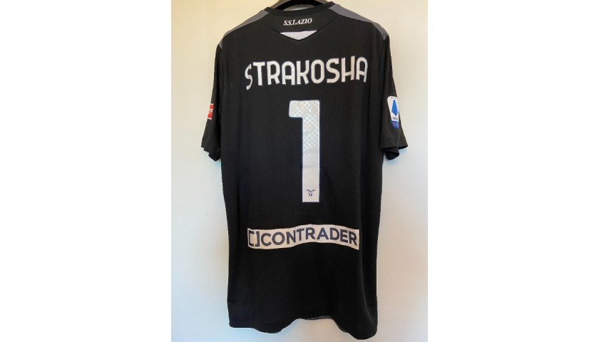 Strakosha's Match Shirt, Lazio-Torino 2021