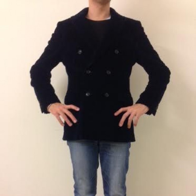 Mika worn blazer jacket by Trussardi
