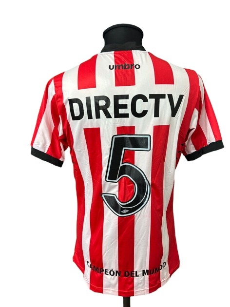 Estudiantes vs Inter Match-Issued Shirt, 2016