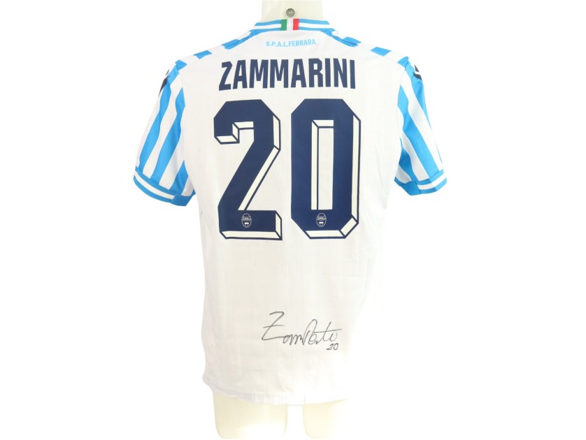 Zammarini's Signed Unwashed Shirt, SPAL vs Lucchese 2024 