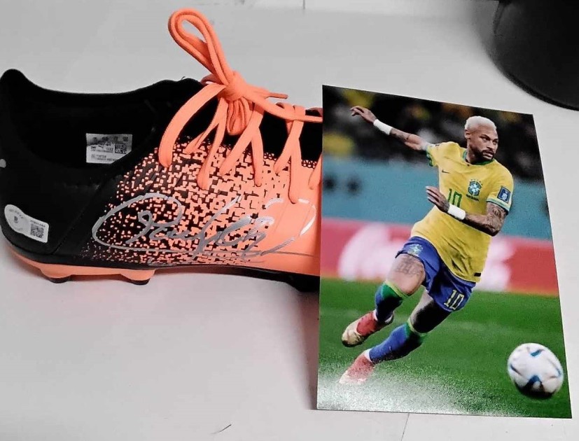 Scarpino Puma Future autografato da Neymar