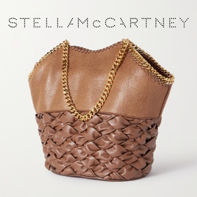 Stella mccartney woven on sale bag