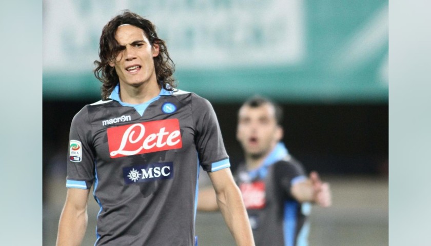 Cavani's Napoli Signed Match Shirt, 2011/12 