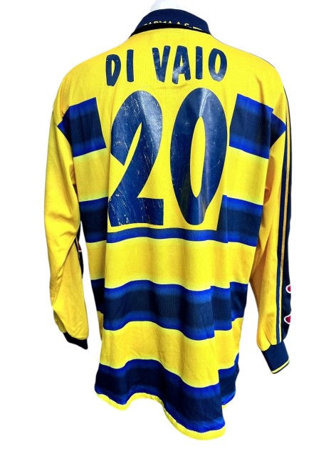 Di Vaio's Parma Match-Worn Shirt, 2000/01