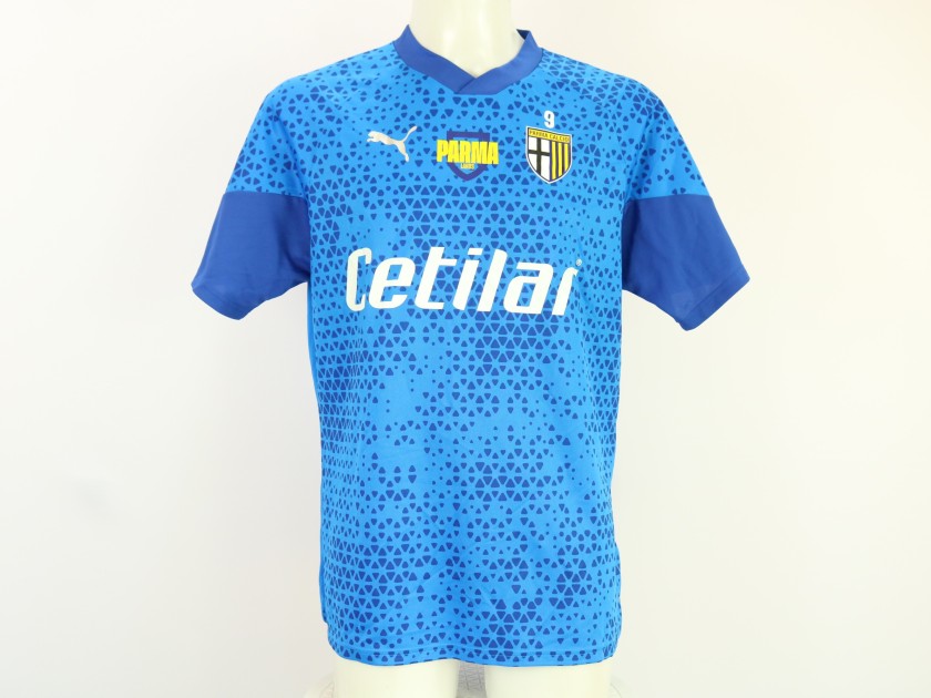 Charpentier's Parma Worn Pre-Match Shirt, 2023/24