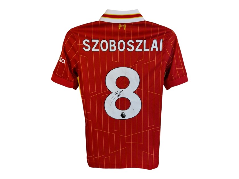 Dominik Szoboszlai's Liverpool 2024/25 Signed Official Shirt