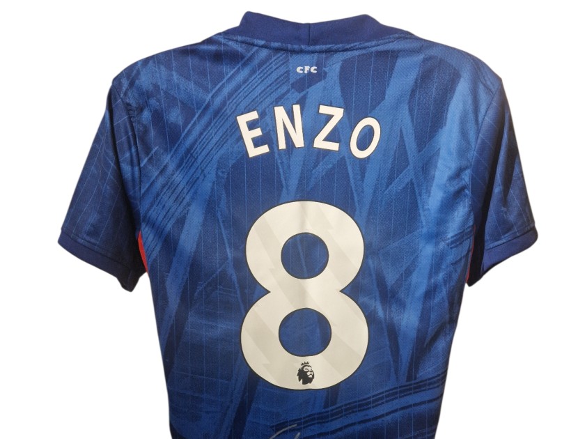 Enzo Fernandez Signed Chelsea 2025–26 Football Shirt COA