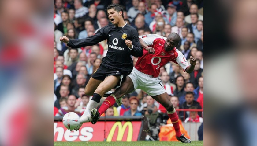 Cristiano Ronaldo's Manchester United 2004 Signed Shirt - CharityStars