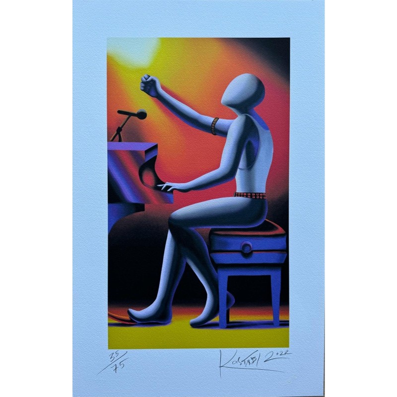 "Breaking Free" di Mark Kostabi