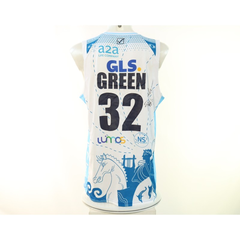 Green's Napoli Basket vs Tortona Signed Unwashed Set, 2025