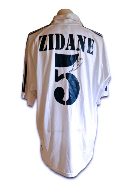Zidane's Real Madrid 2001/02 Signed Shirt