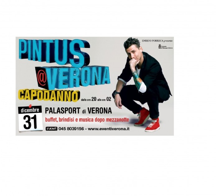 Spend New Year's Eve 2015 with Angelo Pintus in Verona