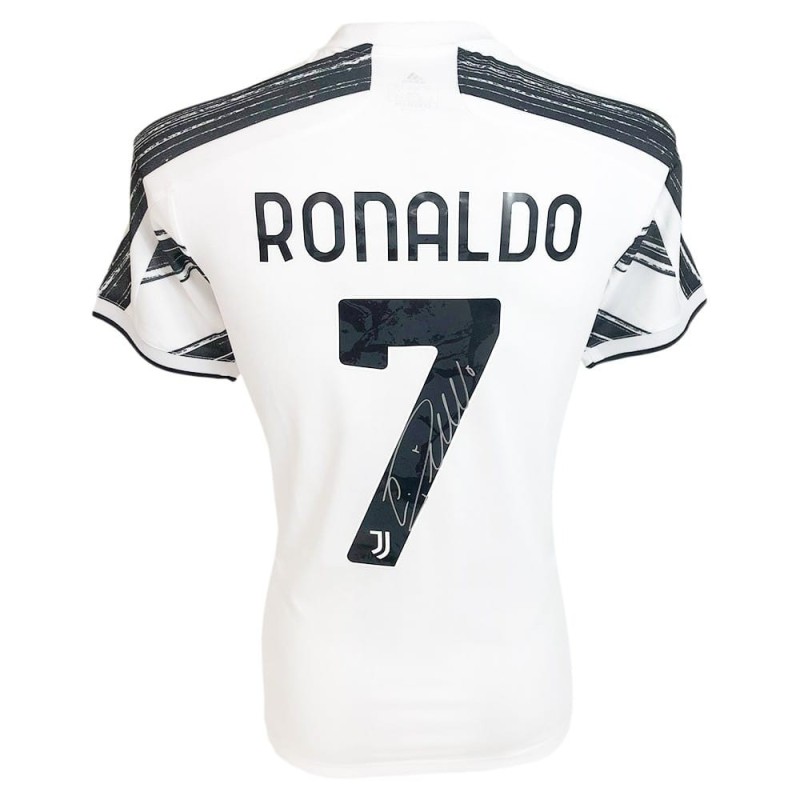 Cristiano Ronaldo Juventus 2020/21 Maglia ufficiale firmata
