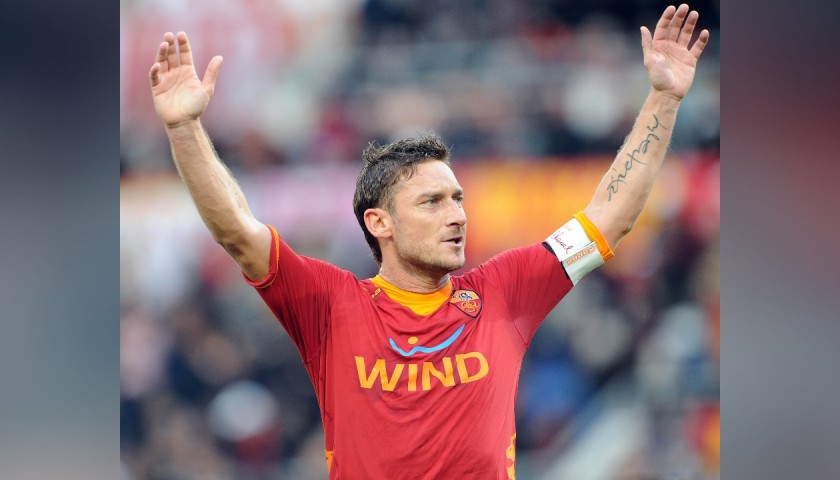 Totti's Official Roma Signed Shirt, 2011/12