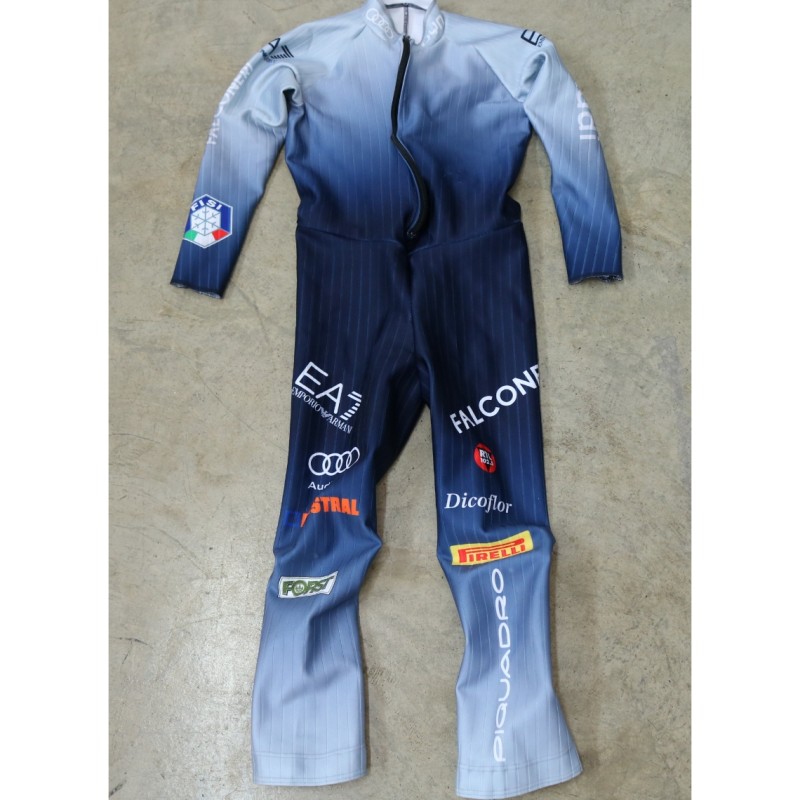 Ski race suit worn and signed by Marta Bassino - Sci Alpino 2024