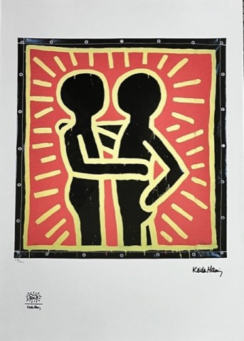 Keith Haring Signed Lithograph