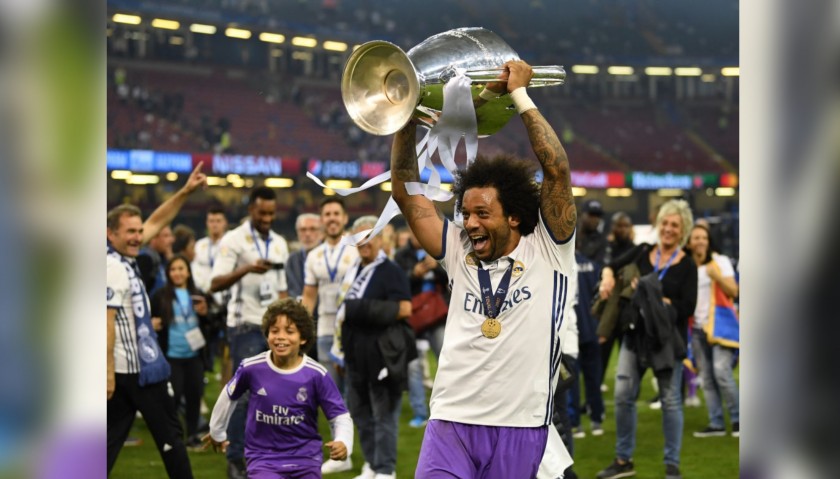 Marcelo's Real Madrid Match-Issue/Worn Shirt, UCL 2016/17