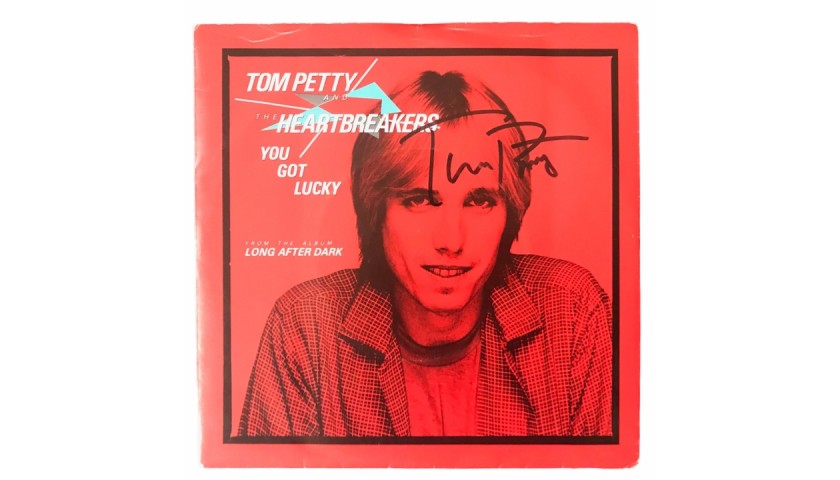 Tom Petty Signed 45 Vinyl Single