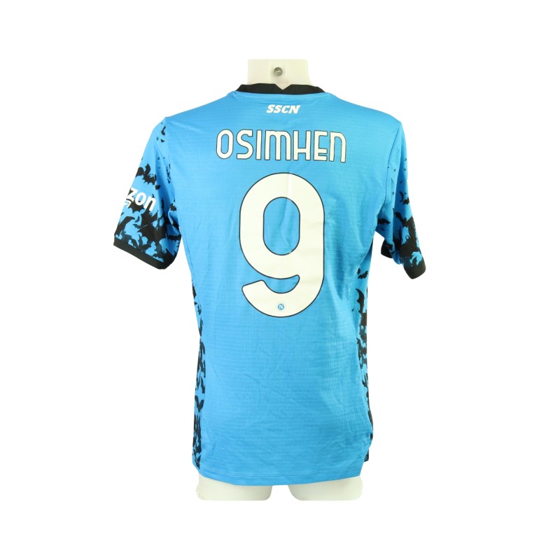 Osimhen's Napoli Issued Shirt 2022/23 - Halloween Edition