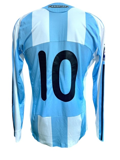 Maglia Indossata Messi Argentina, FIFA World Cup Qualifiers 2010