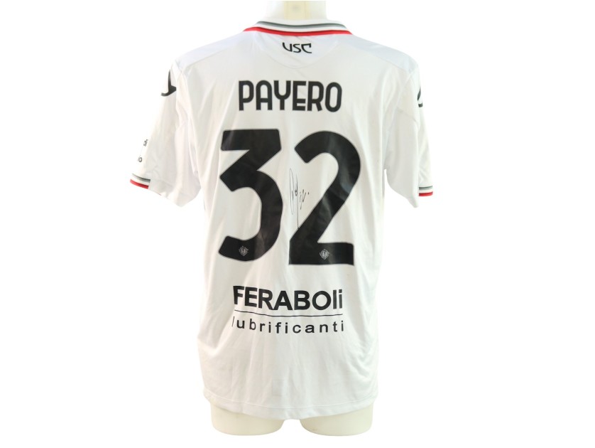 Payero's Signed Unwashed Shirt, Bologna vs Cremonese 2025