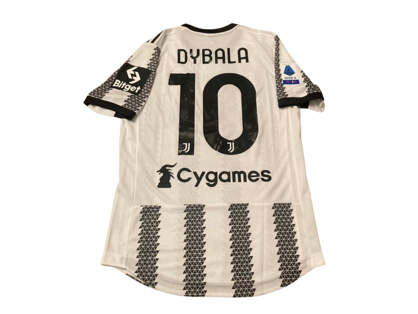 Dyabala's Match-Issued Shirt Juventus 2021/22