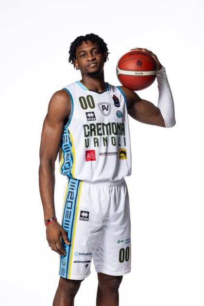 Eboua's Vanoli Basket Cremona Signed Shirt 2023/24