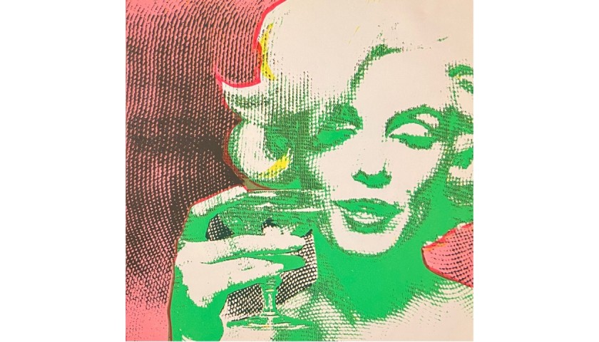 Marilyn and a Martini by Bert Stern in 1969