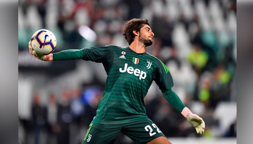 Perin's Official Juventus Signed Shirt, 2018/19