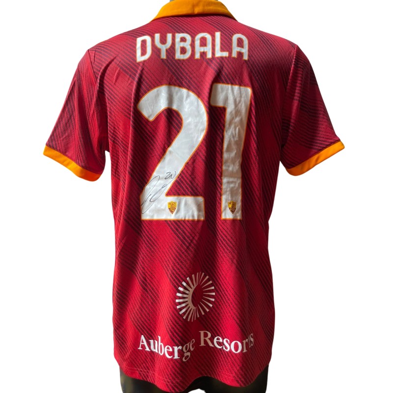 Dybala Official Roma Shirt, Derby Limited Edition - Signed with video proof