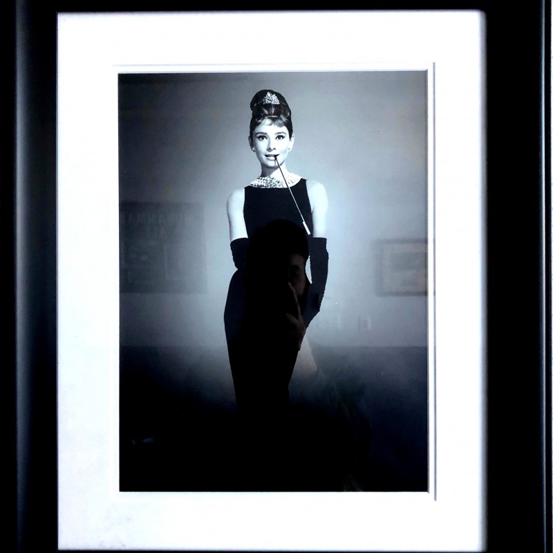 Audrey Hepburn,	"Breakfast At Tiffany's" Framed Portrait