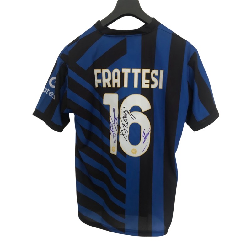 Maglia Ufficiale Frattesi Inter, 2024/25 - Autografata