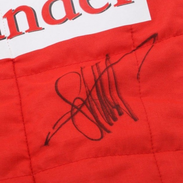 Sebastian Vettel worn Ferrari racing suit