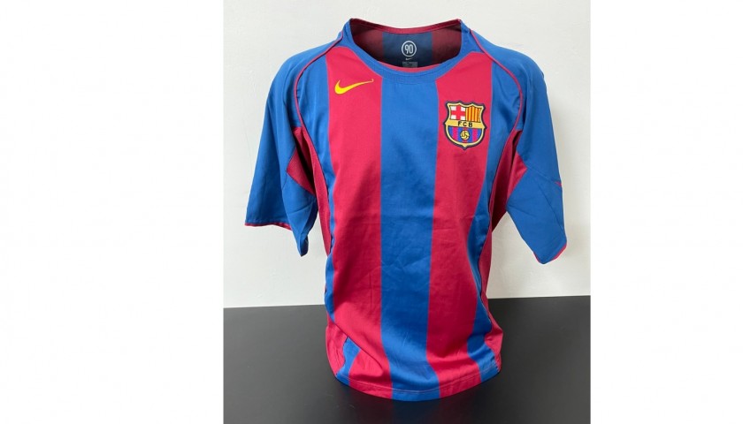FC Barcelona Team Signed, Official Basketball Shirt - CharityStars