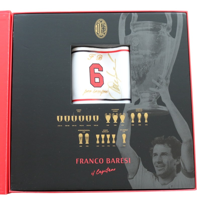 Baresi's Milan Limited Edition Signed Captain's Armband
