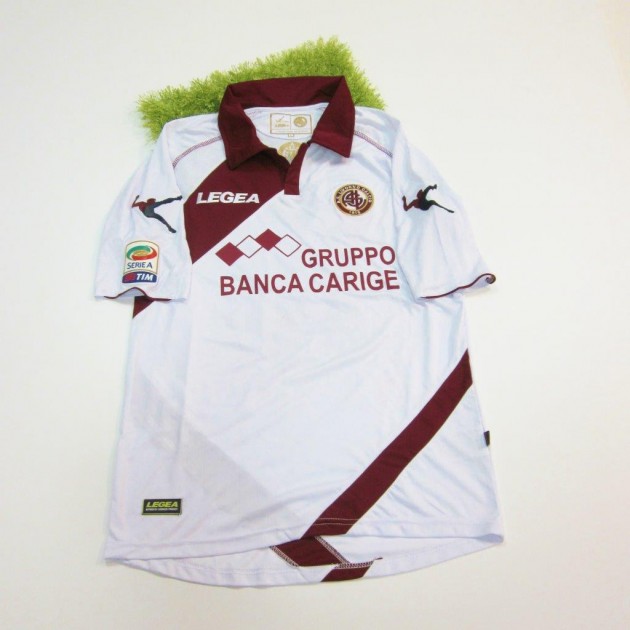 Mbaye Livorno match worn shirt, Serie A 2013/2014