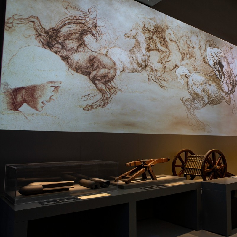 Visit to the New Leonardo Galleries with curator Claudio Giorgione