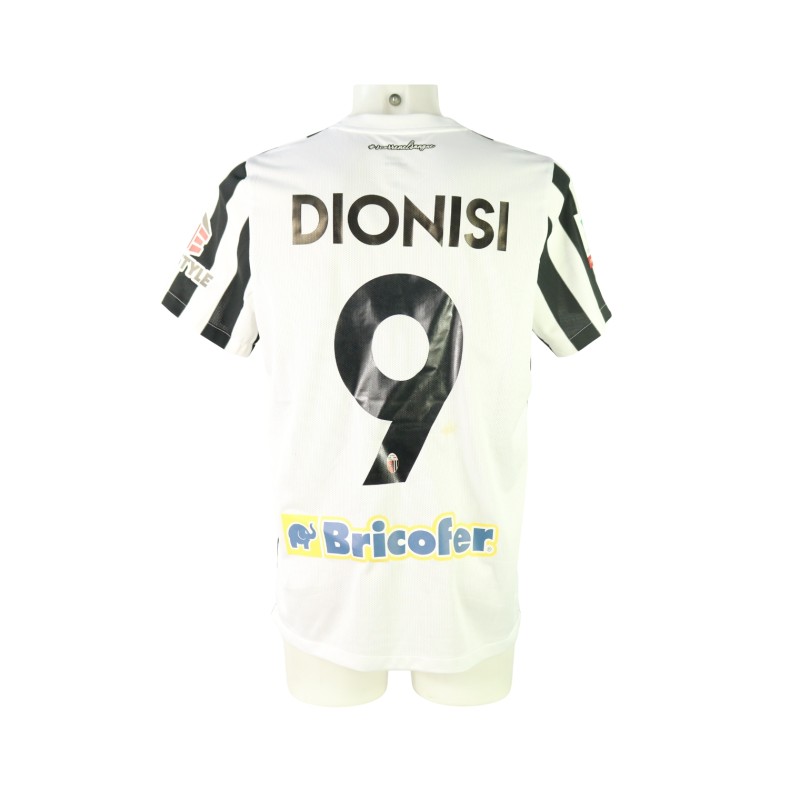 Dionisi's Ascoli Match-Issued Shirt, 2022/23