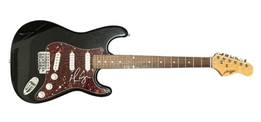 Alice Cooper Signed Electric Guitar