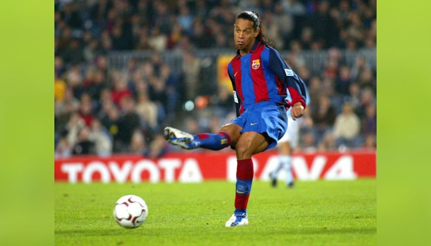 Ronaldinho's Official Brazil Signed Shirt, 2006 - CharityStars