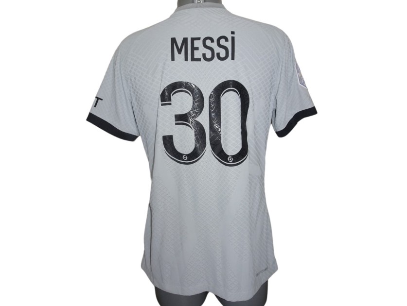 Messi's PSG Match-Issued Shirt, Ligue 1 2022/23