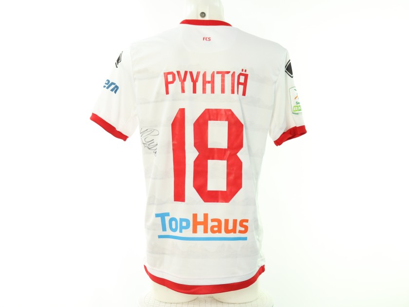 Maglia Pyythia unwashed Sudtirol vs Reggiana 2025 - Autografata