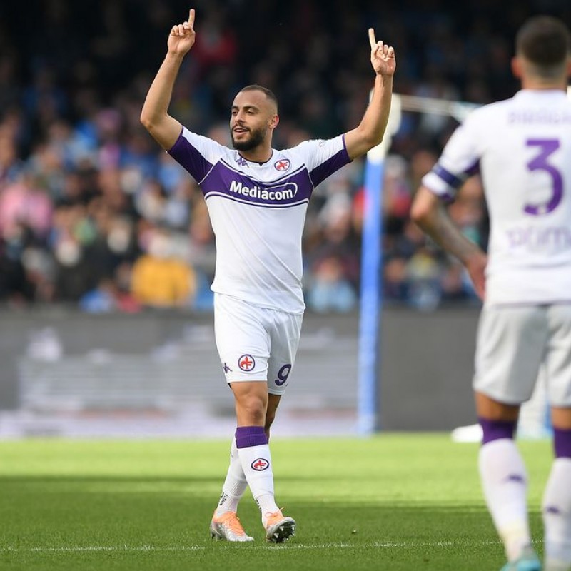 Cabral's Fiorentina Signed Match Shirt, 2021/22 