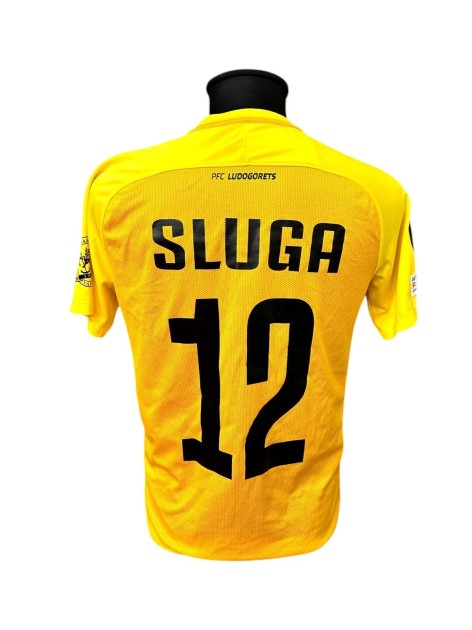 Sluga's Ludogorets Match-Worn Shirt, Europa League 2020/21