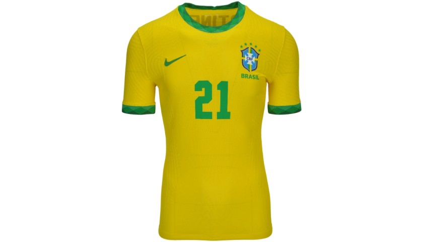 Neymar Jr. Brazil National Team Nike Women's 2022/23 Home Breathe Stadium  Replica Player Jersey - Yellow