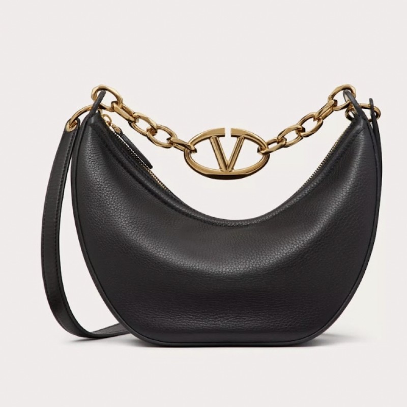 Valentino Garavani Moon Bag Black