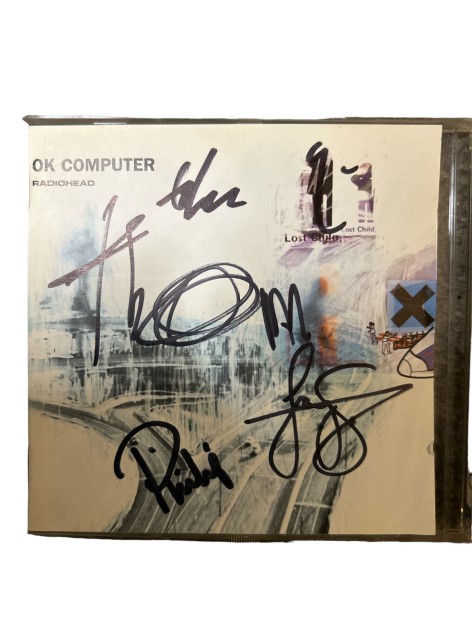 Radiohead Signed CD